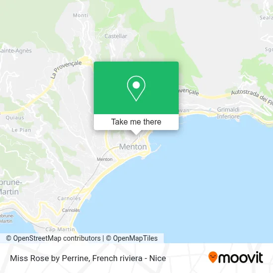 Miss Rose by Perrine map