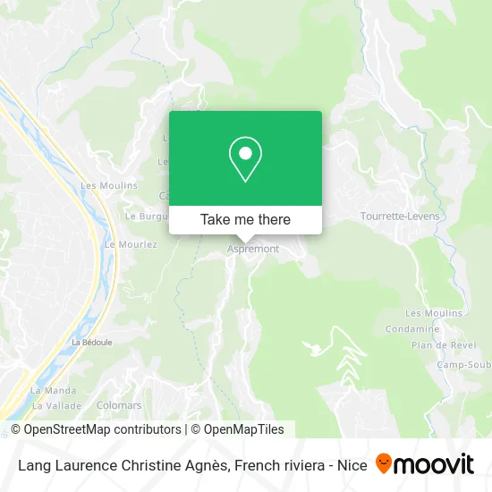 Lang Laurence Christine Agnès map