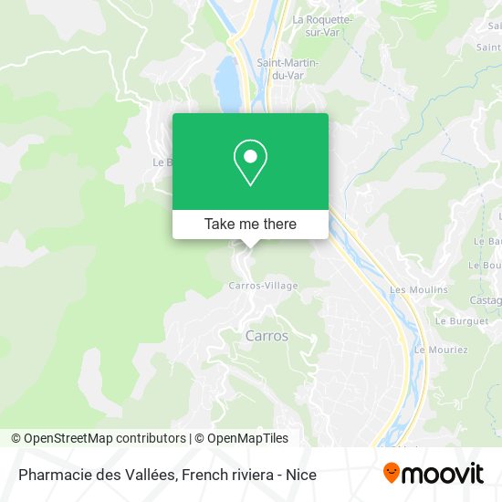 Pharmacie des Vallées map