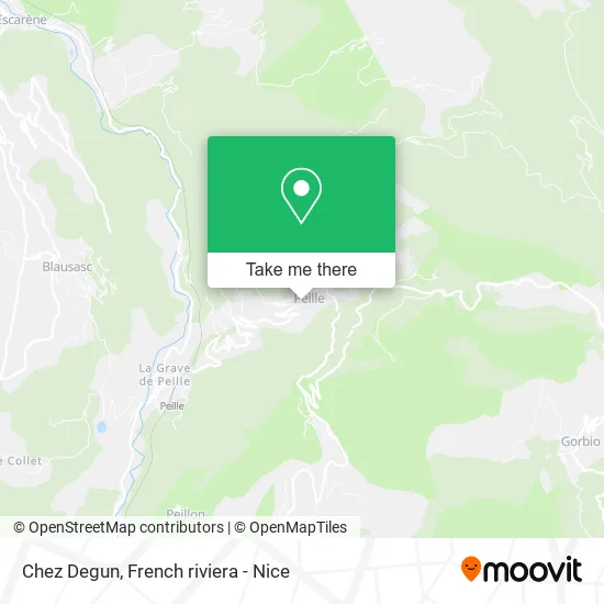 Chez Degun map