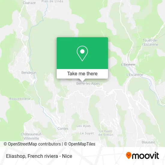 Eliashop map