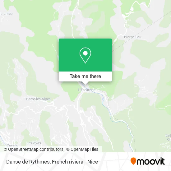 Danse de Rythmes map