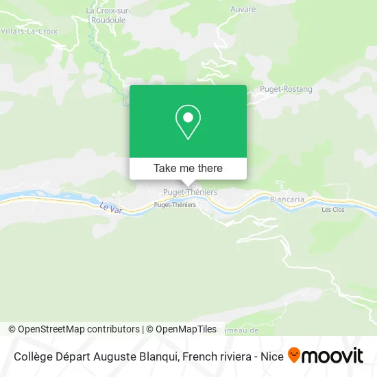 Collège Départ Auguste Blanqui map
