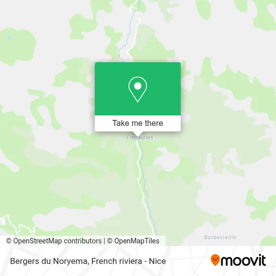 Bergers du Noryema map