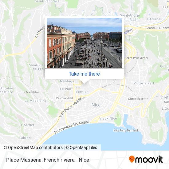 Place Massena map