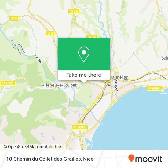 10 Chemin du Collet des Grailles map