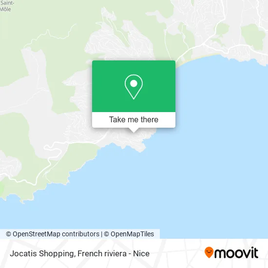 Jocatis Shopping map