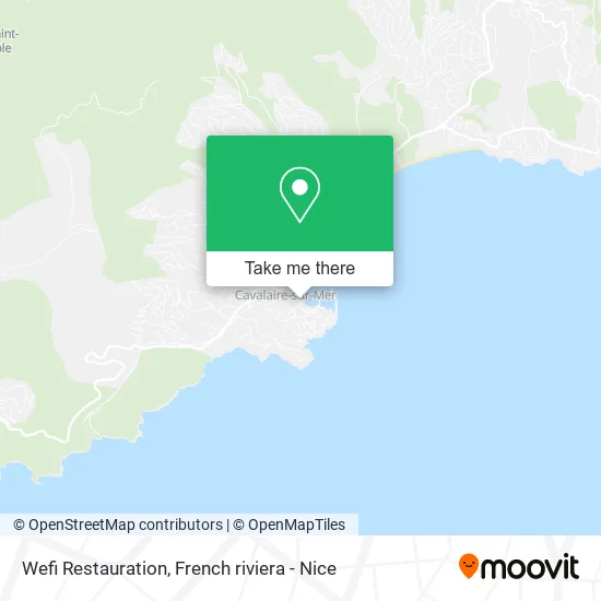 Wefi Restauration map