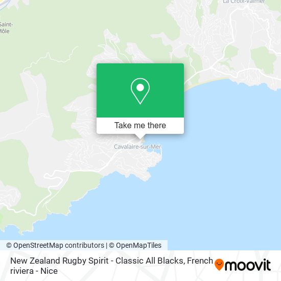 New Zealand Rugby Spirit - Classic All Blacks map