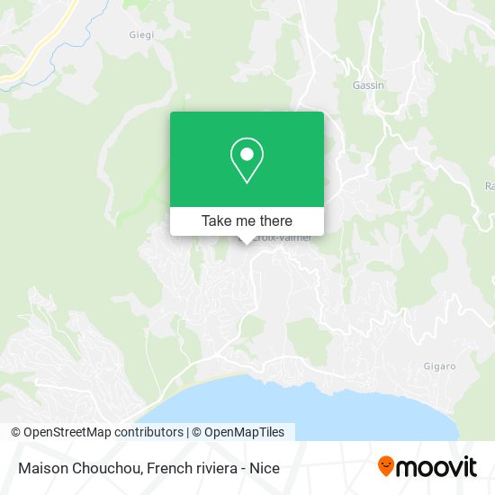 Maison Chouchou map