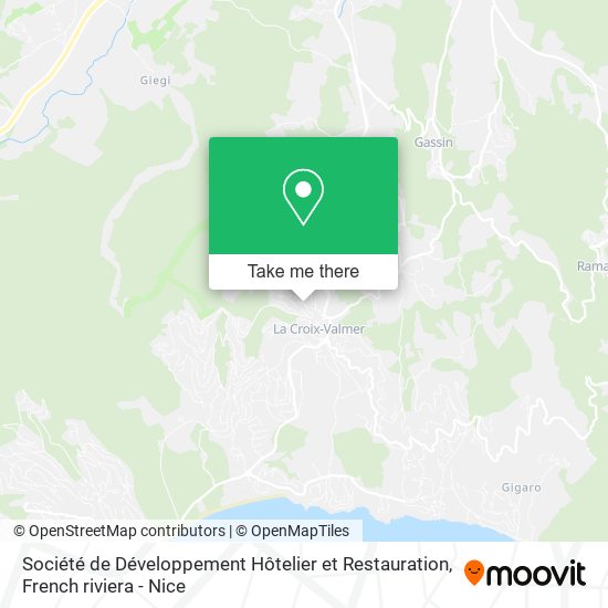 Société de Développement Hôtelier et Restauration map