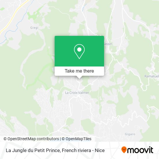 La Jungle du Petit Prince map