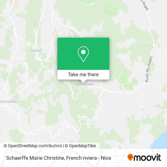 Schaerffe Marie Christine map