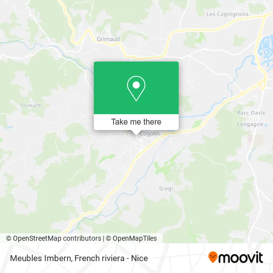 Meubles Imbern map