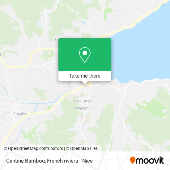 Cantine Bambou map