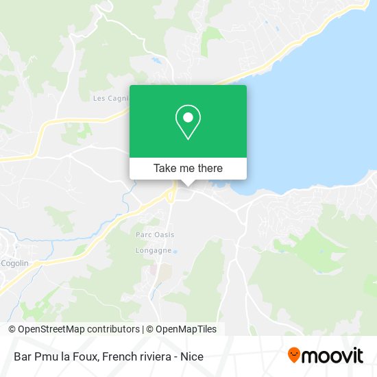 Bar Pmu la Foux map