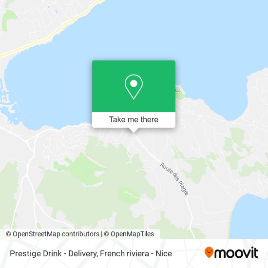 Prestige Drink - Delivery map