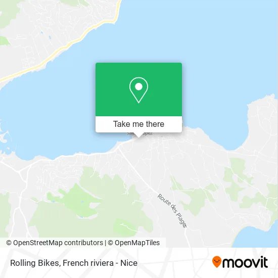 Rolling Bikes map