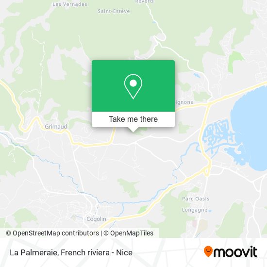 La Palmeraie map