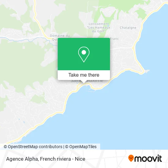 Agence Alpha map