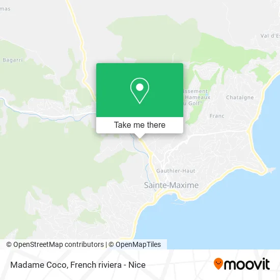 Madame Coco map