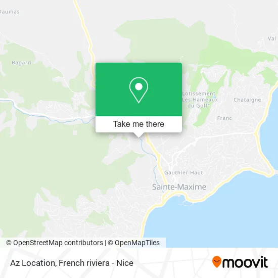 Az Location map