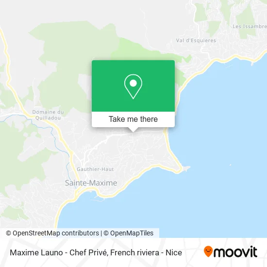 Maxime Launo - Chef Privé map