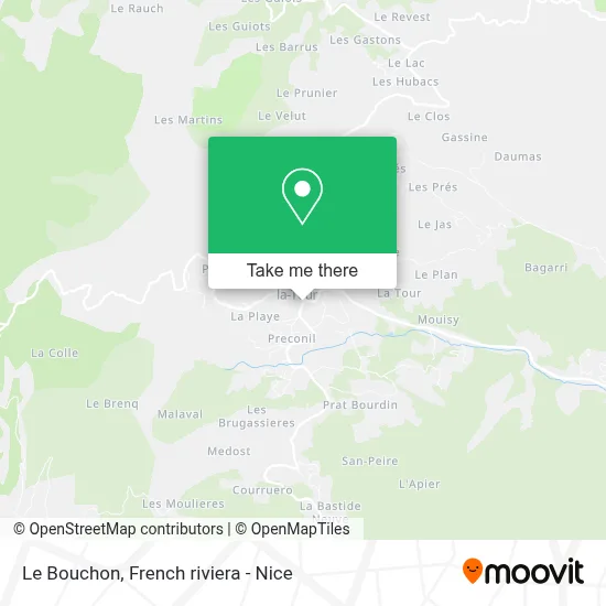 Le Bouchon map