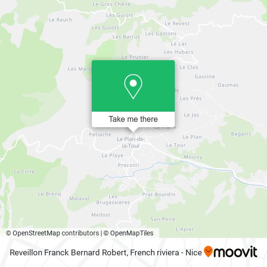 Reveillon Franck Bernard Robert map