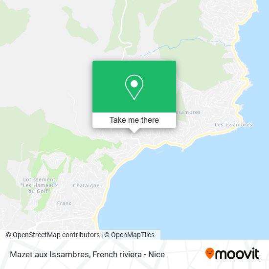 Mazet aux Issambres map