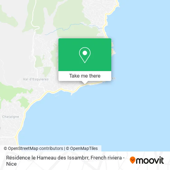 Résidence le Hameau des Issambrr map