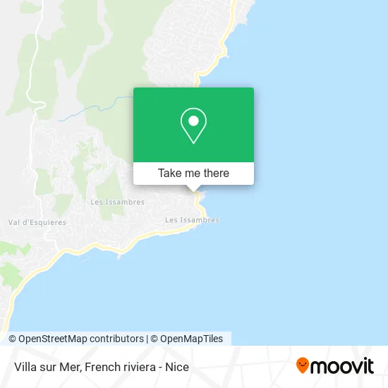 Villa sur Mer map