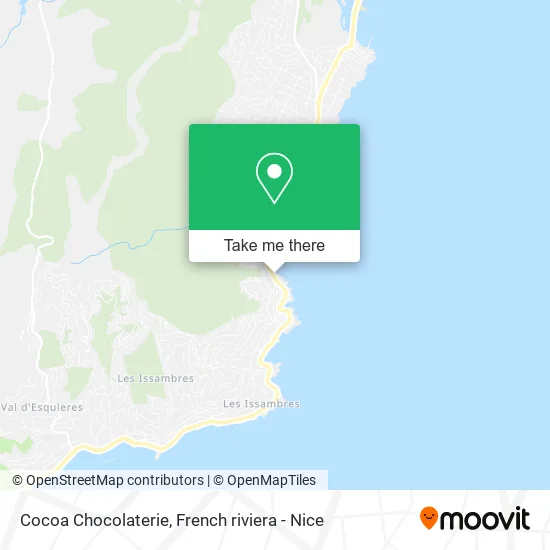 Mapa Cocoa Chocolaterie