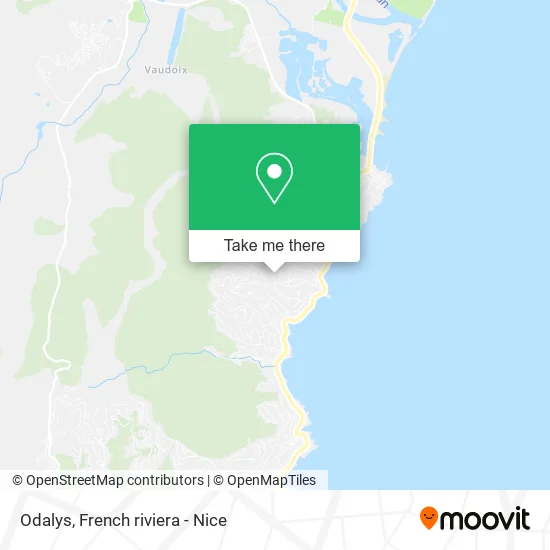 Odalys map