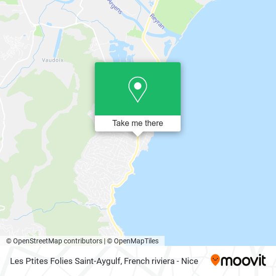 Les Ptites Folies Saint-Aygulf map