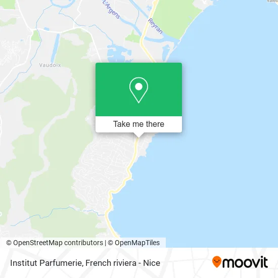 Institut Parfumerie map