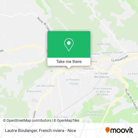 Lautre Boulanger map