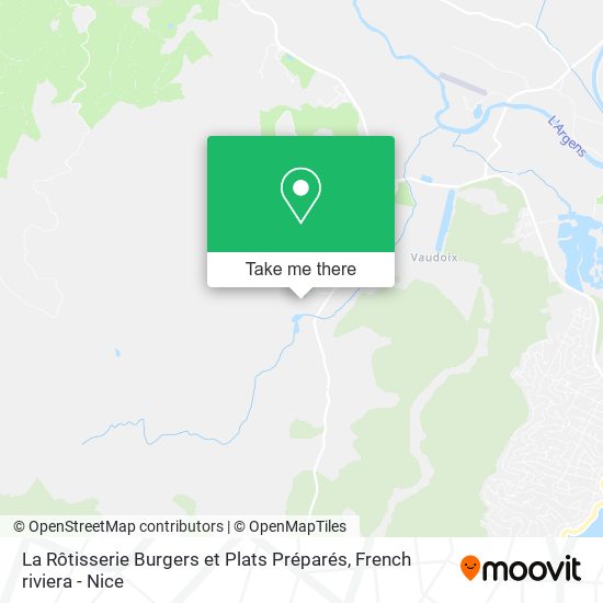 La Rôtisserie Burgers et Plats Préparés map