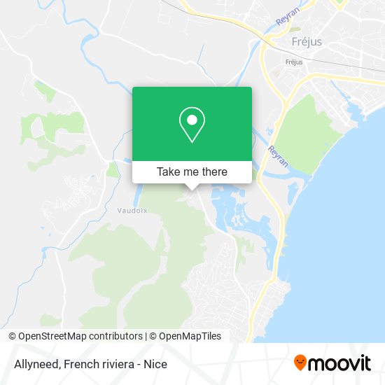 Allyneed map