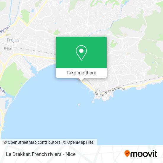 Le Drakkar map