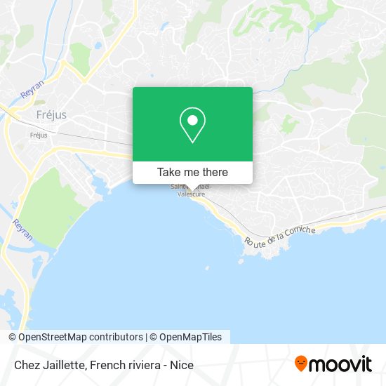 Chez Jaillette map