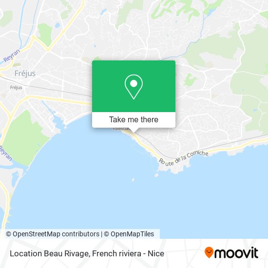 Mapa Location Beau Rivage