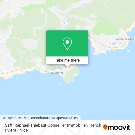 Safti Raphaël Thiebaut-Conseiller Immobilier map