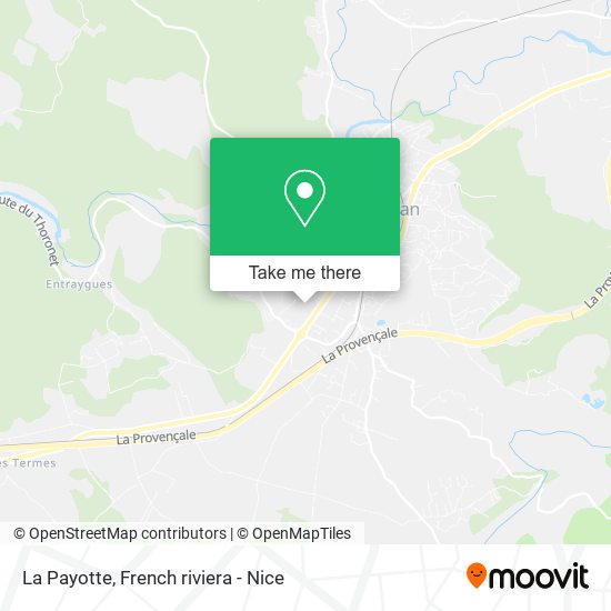 La Payotte map