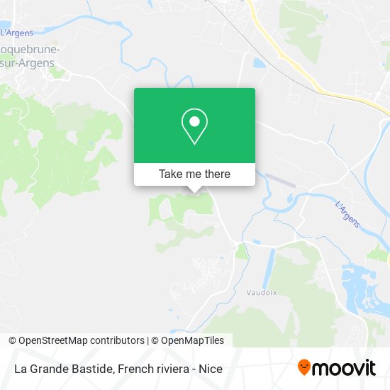 La Grande Bastide map