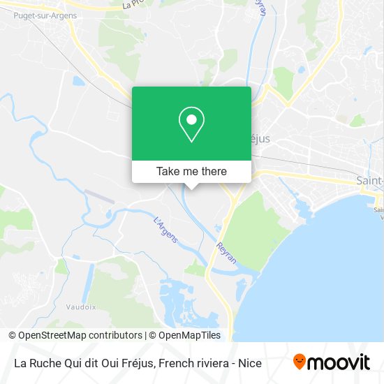 La Ruche Qui dit Oui Fréjus map