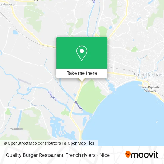 Quality Burger Restaurant map