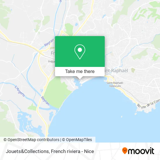 Jouets&Collections map