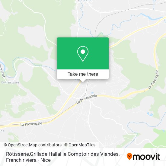 Rôtisserie,Grillade Hallal le Comptoir des Viandes map