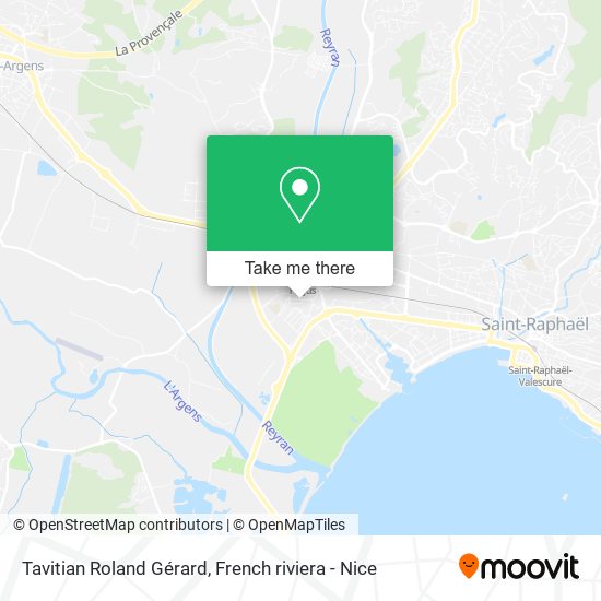 Tavitian Roland Gérard map